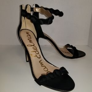 Sam Edelman heels ankle strap black heels